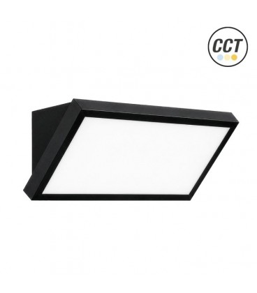 APLIQUE LED IP65 NEGRO 268X132MM 20W CCT