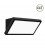 APLIQUE LED IP65 NEGRO 268X132MM 20W CCT