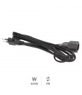 Alargo manguera con clavija y base 2m NG