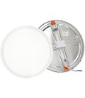 Panel LED Redondo 20W 4000K Anclaje Ajus