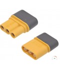 Conectores XT30U macho y hembrA 30A