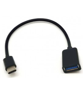 Cable OTG - USB 3.0 A Hembra a USB C Mac