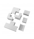 KIT ACCESORIOS PARA MINI CANAL DE 10 x 1