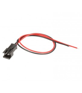 Conector aereo macho 2 pin