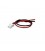 Conector aéreo Molex hembra, 2 pines
