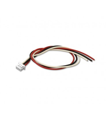 Conector aéreo hembra, 3 pines