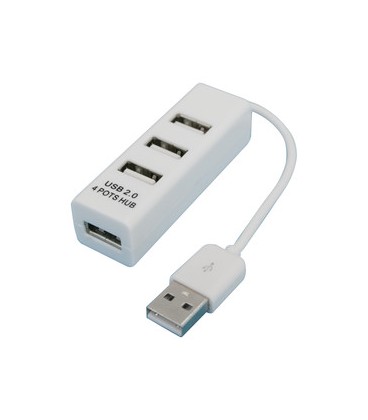 Base HUB USB 2.0 con 4 salidas.