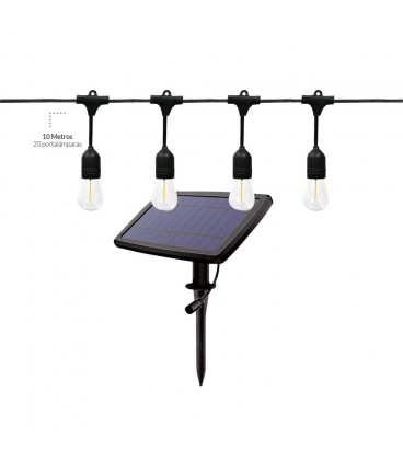 Kit guirnalda decorativa solar Doik 10M 