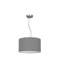 1XE27 COLGANTE NICOLE GRIS