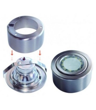 Aro empotrar y superficie LED 3W 6500k