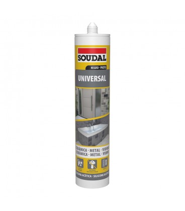 SILICONA UNIVERSAL NEGRA 280ML