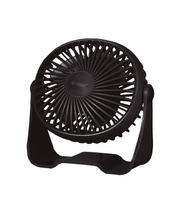 Mini ventilador 15cm 3W Negro