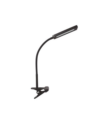 Flexo Led Pinza 6W LC Negro