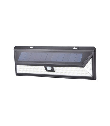 Aplique solar LED recargable, de pared.