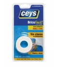 CEYS CINTA ADHESIVA DOBLE CARA BRICOFÁCI