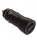 CARGADOR MECHERO NEGRO PD 38W CON USB-C