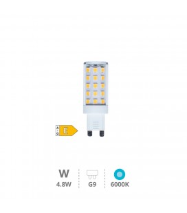 Bombilla LED SMD 4,8W G9 6000K