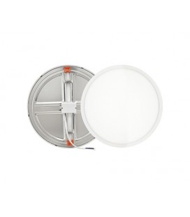 Panel LED redondo 8W anclaje ajustable 4