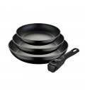 SET 3 SARTENES 18+20+24cm CLICK AND COOK