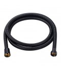 FLEXO DUCHA INOXIDABLE 1,8M NEGRO