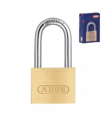 ABUS CANDADO LATÓN ARCO LARGO 25mm