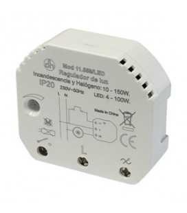 Regulador de luz LED para cajetín.