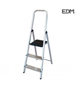 ESCALERA DOMESTICA ALUMINIO 3 PELDAÑOS