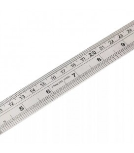 REGLA DE ACERO INOXIDABLE METRICO 60CM