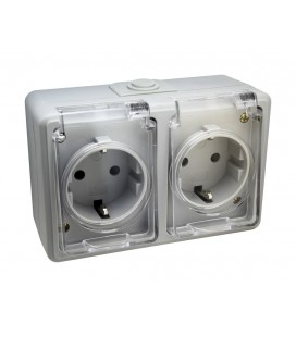 BASE DOBLE T/TL ESTANCO IP54