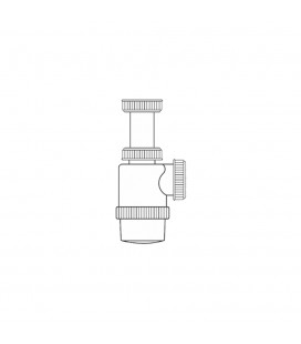 SIFON BOTELLA EXTENSIBLE 1" 1/2"