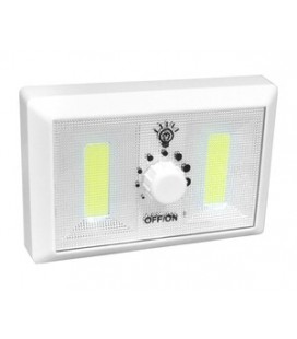 Luz armario doble LED COB 3W + DIMMER